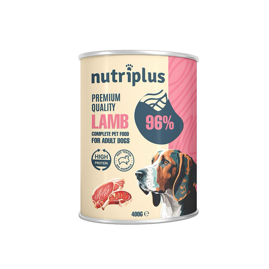 Nutriplus Perros Comida Húmeda Cordero 400 g