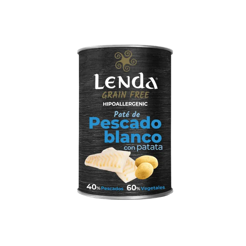 Pescado blanco con patata 400g (sin cereales)
